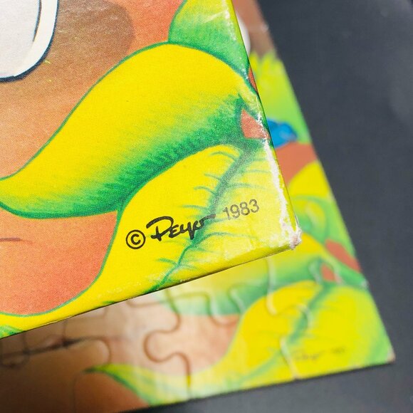 Vintage 1983 PEYO Smurf Jigsaw Puzzle - 100 Pcs COMPLETE: Cartoon Character - Picture 7 of 10